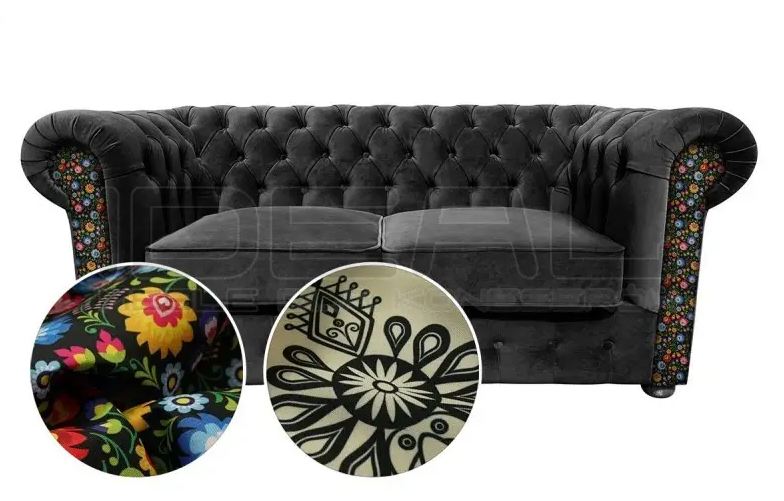 sofa chesterfield z biglem